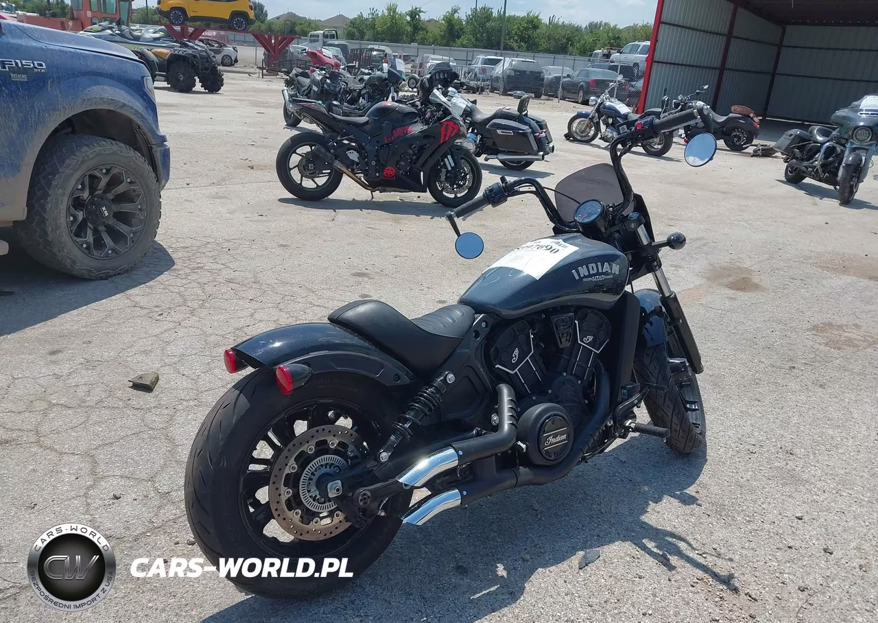 2022 Indian Motorcycle Co. Scout Rogue Abs VIN:56KMTC006N3182121 - 4