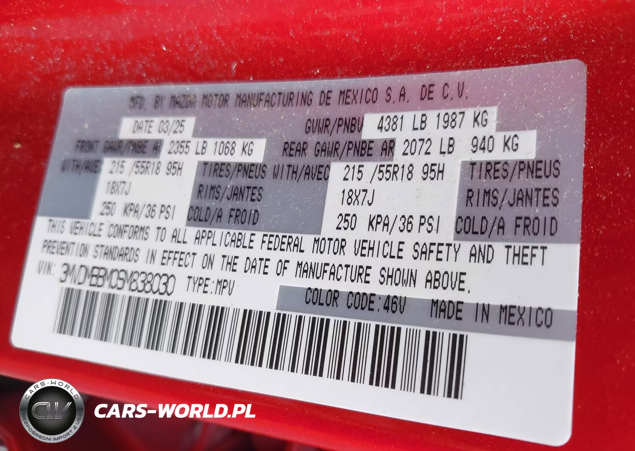 2025 Mazda Cx-30 2.5 S Select Sport VIN:3MVDMBBM0SM838030 - 9
