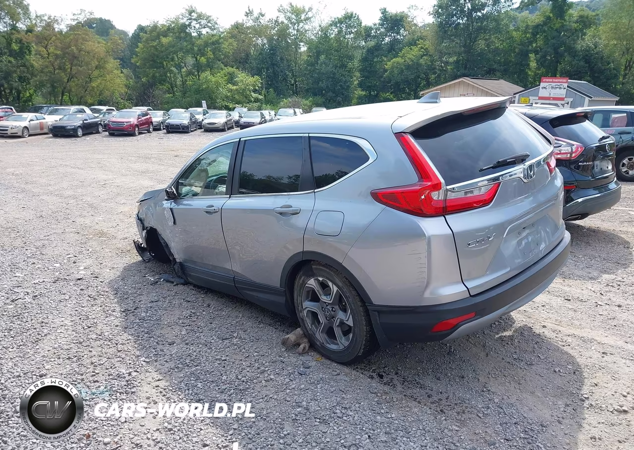 2017 Honda Cr-V Ex-L-Ex-L Navi VIN:2HKRW2H84HH611482 - 3