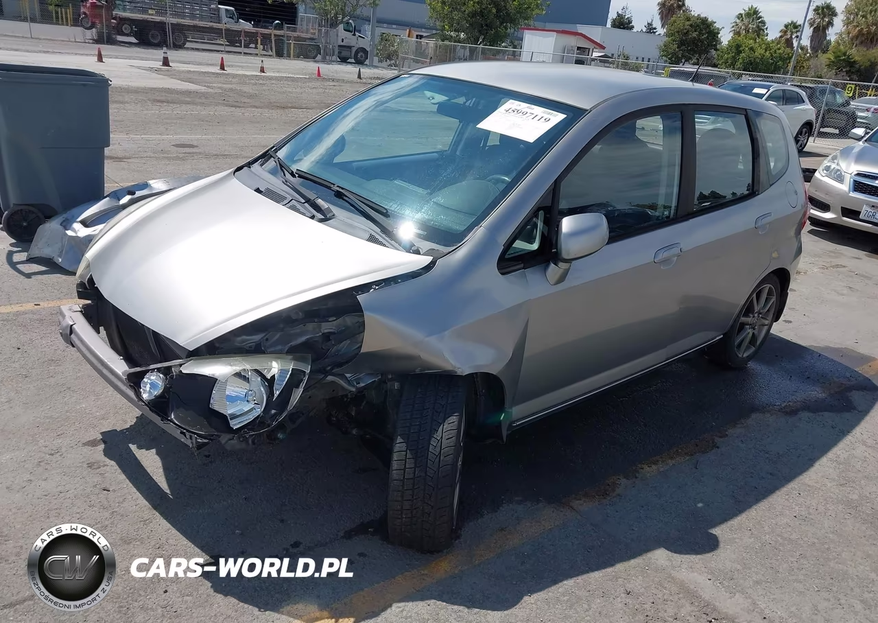 2007 Honda Fit VIN:JHMGD374X7S005474 - 2