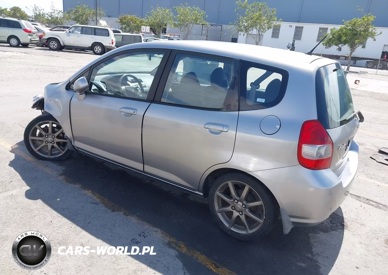 2007 Honda Fit VIN:JHMGD374X7S005474 - 3