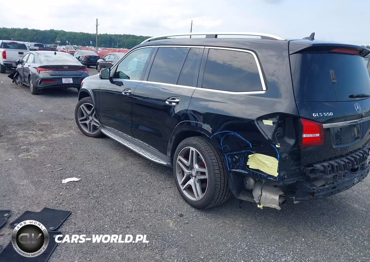 2017 Mercedes-Benz Gls 550 4Matic VIN:4JGDF7DE5HA745164 - 3
