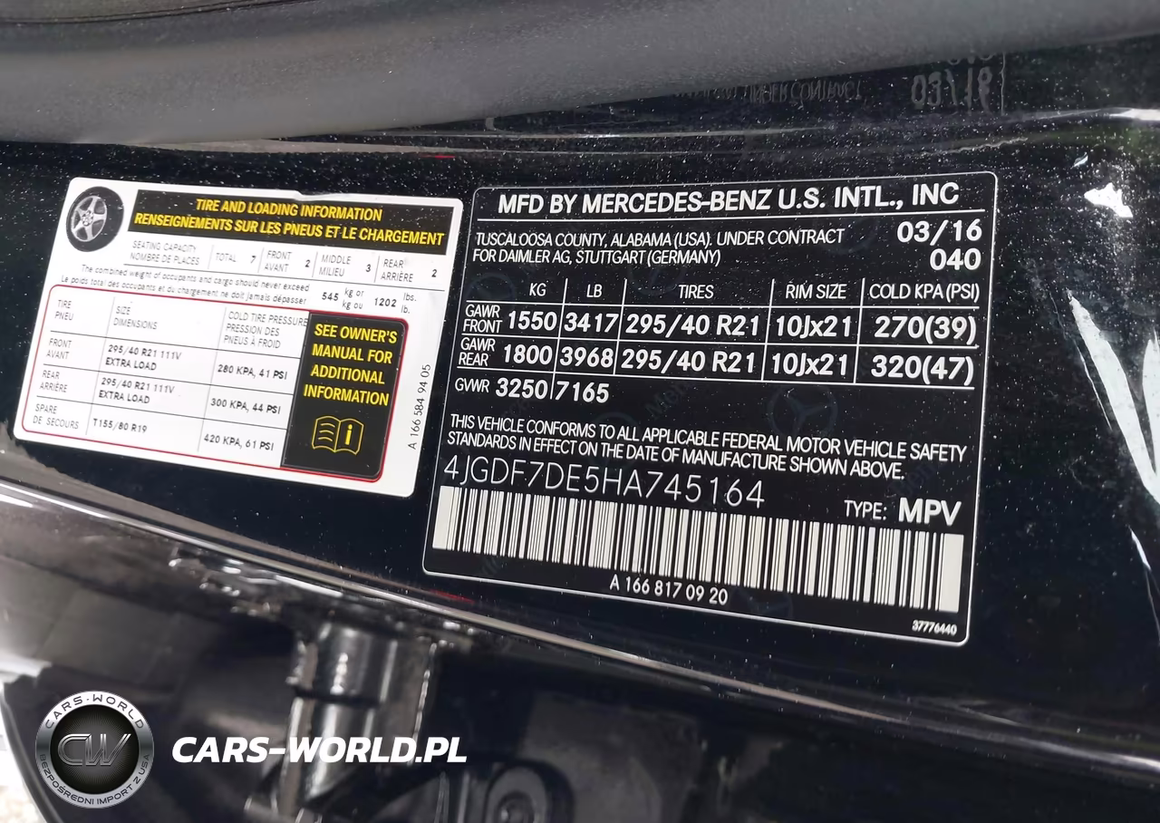 2017 Mercedes-Benz Gls 550 4Matic VIN:4JGDF7DE5HA745164 - 9
