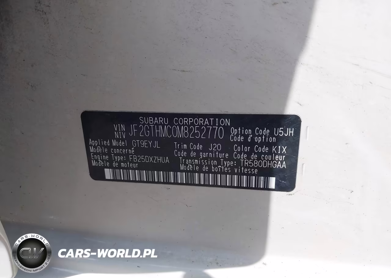 2021 Subaru Crosstrek Limited VIN:JF2GTHMC0M8252770 - 9