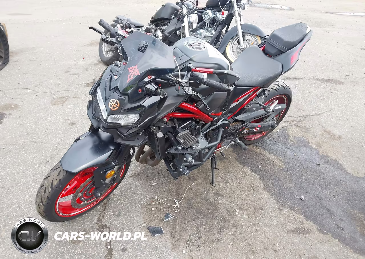 2021 Kawasaki Zr900 F VIN:ML5ZRDF10MDA50090 - 2