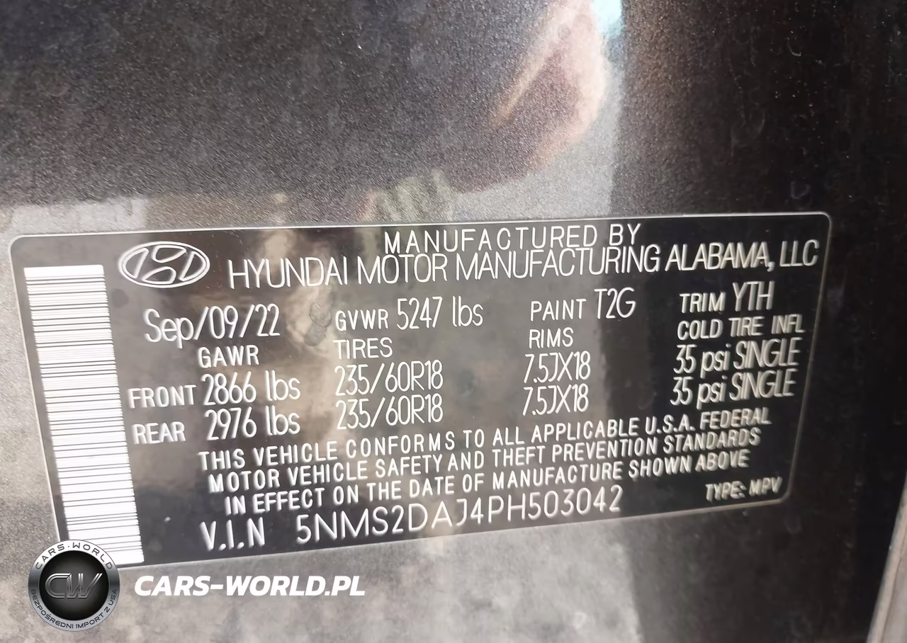 2023 Hyundai Santa Fe Sel VIN:5NMS2DAJ4PH503042 - 9