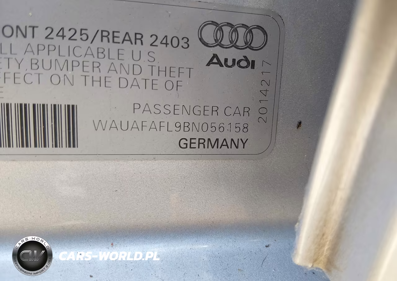 2011 Audi A4 2.0T Premium VIN:WAUAFAFL9BN056158 - 9