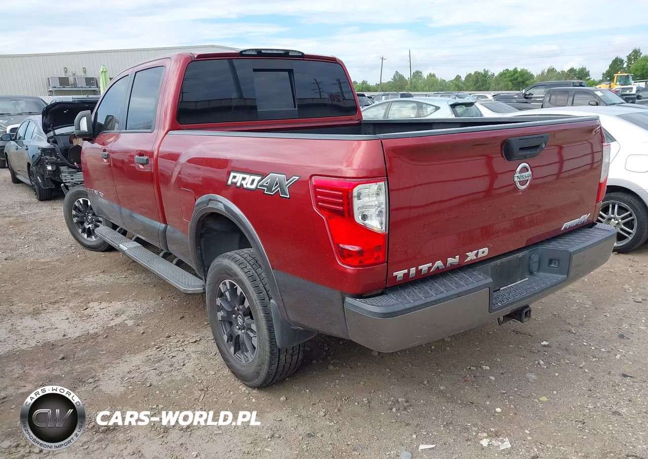 2017 Nissan Titan Xd Pro-4X Gas VIN:1N6AA1F46HN507630 - 3