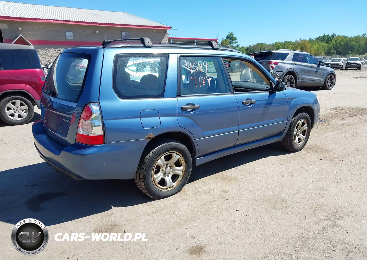 2007 Subaru Forester 2.5X VIN:JF1SG63687H716556 - 4