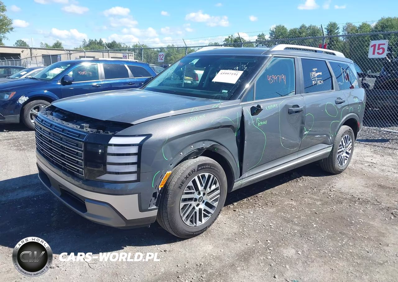 2026 Hyundai Palisade Sel 7P VIN:KM8RLES24TU096945 - 2