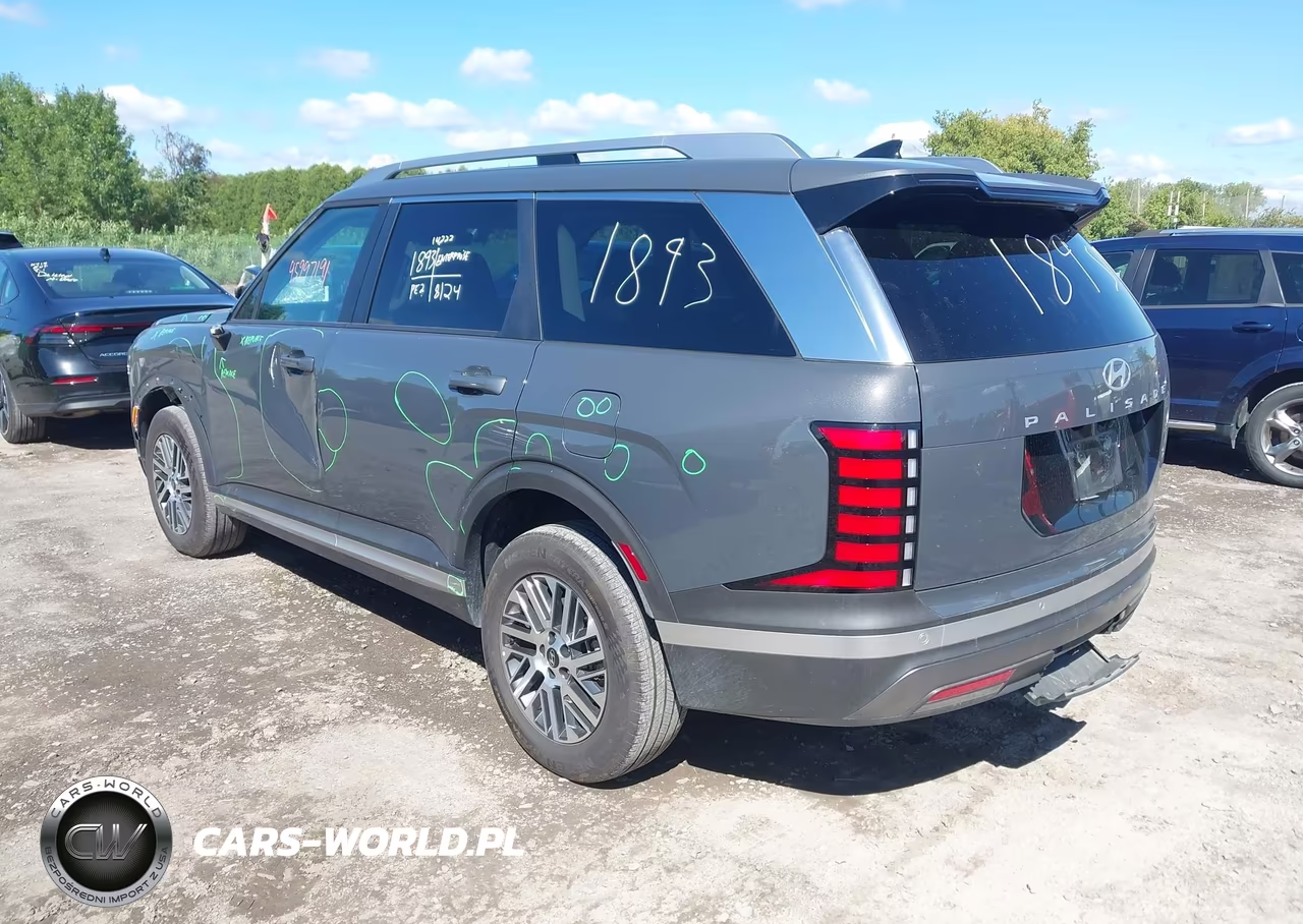 2026 Hyundai Palisade Sel 7P VIN:KM8RLES24TU096945 - 3