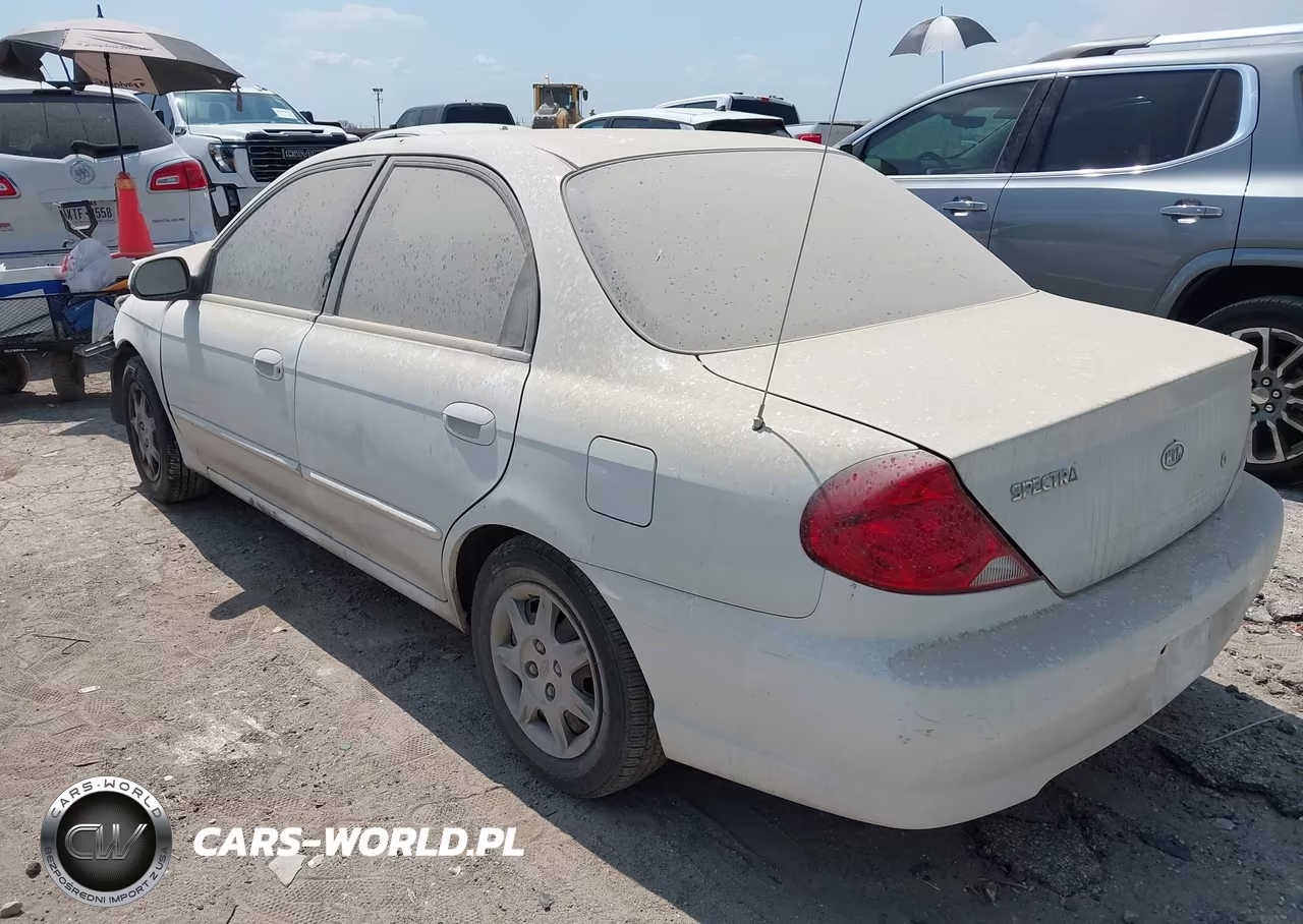 2003 Kia Spectra Ls VIN:KNAFB121535242335 - 3