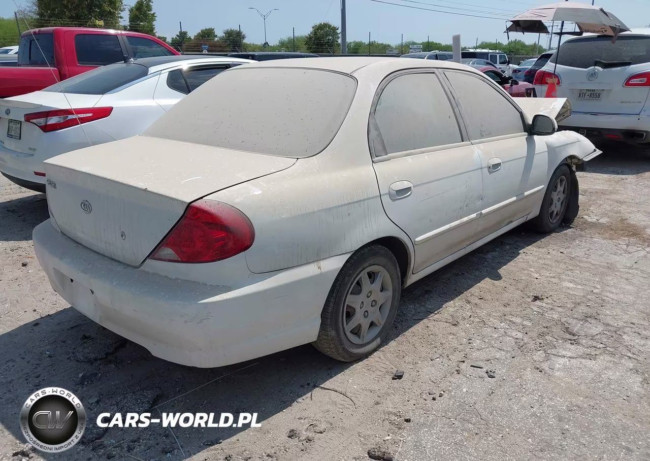 2003 Kia Spectra Ls VIN:KNAFB121535242335 - 4
