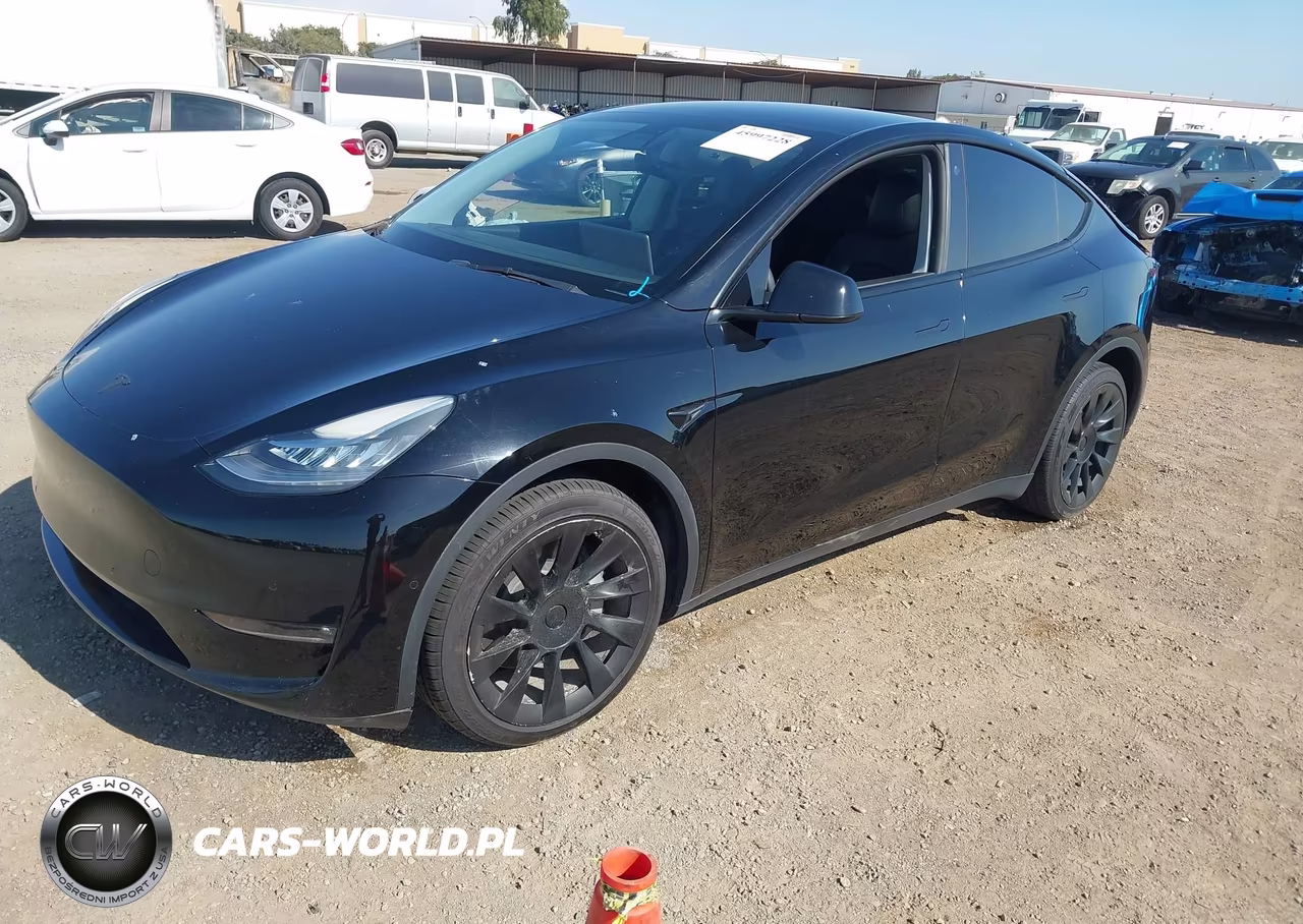 2021 Tesla Model Y Long Range Dual Motor All-Wheel Drive VIN:5YJYGDEE2MF218605 - 2