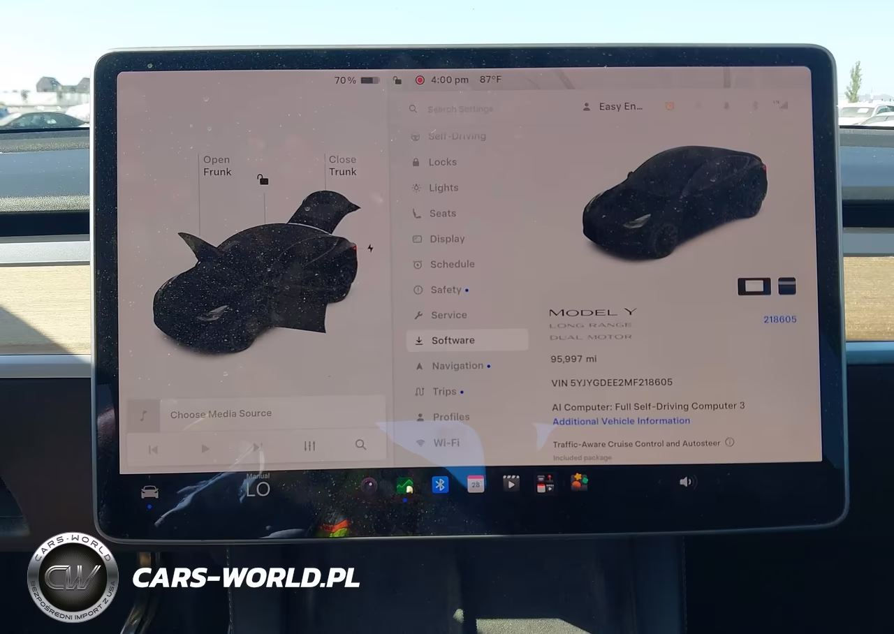 2021 Tesla Model Y Long Range Dual Motor All-Wheel Drive VIN:5YJYGDEE2MF218605 - 7