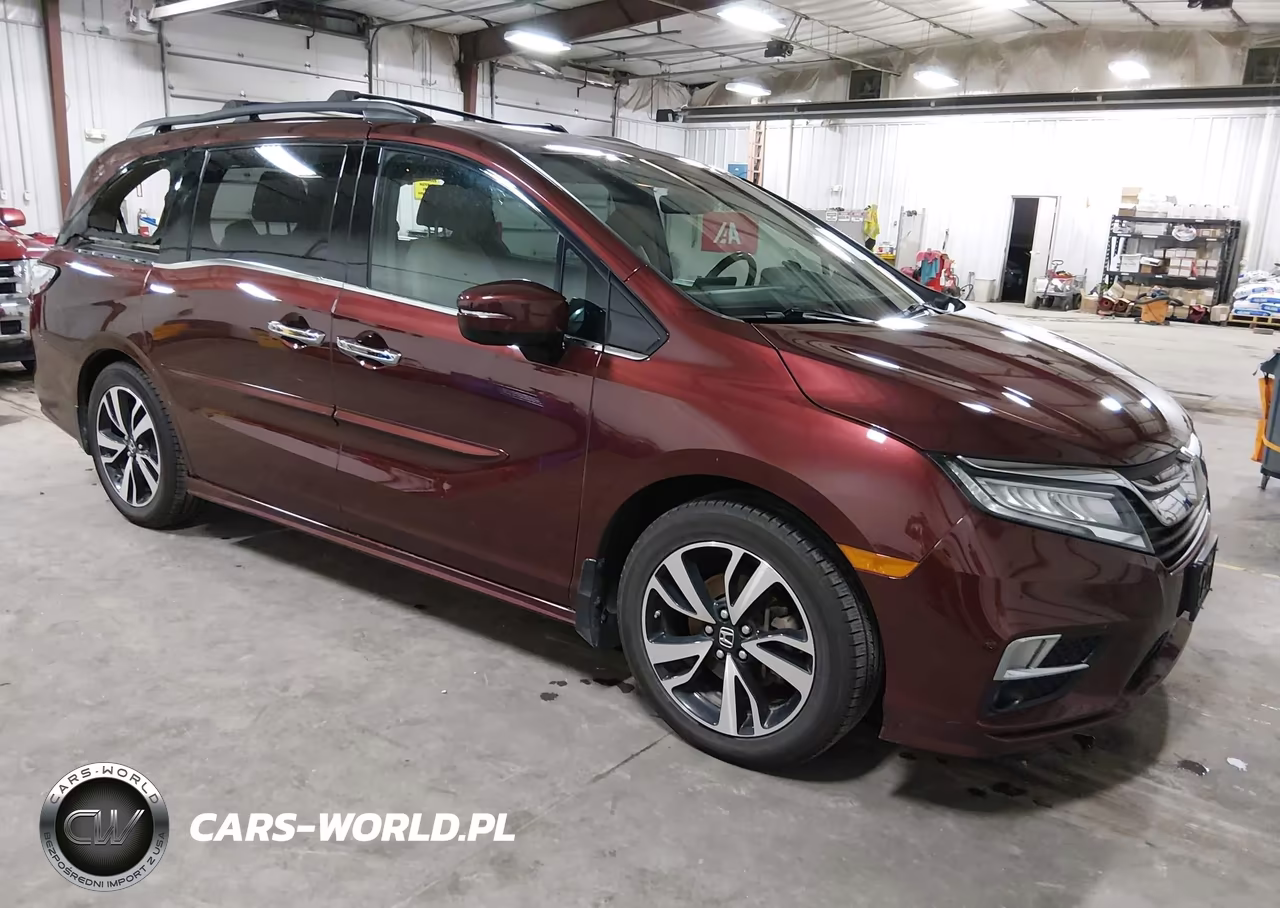 2018 Honda Odyssey Elite VIN:5FNRL6H90JB020076 - 1