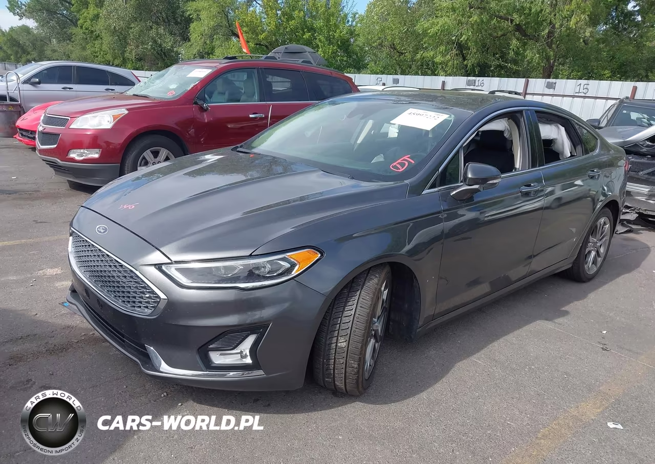 2020 Ford Fusion Hybrid Titanium VIN:3FA6P0RU1LR112828 - 2