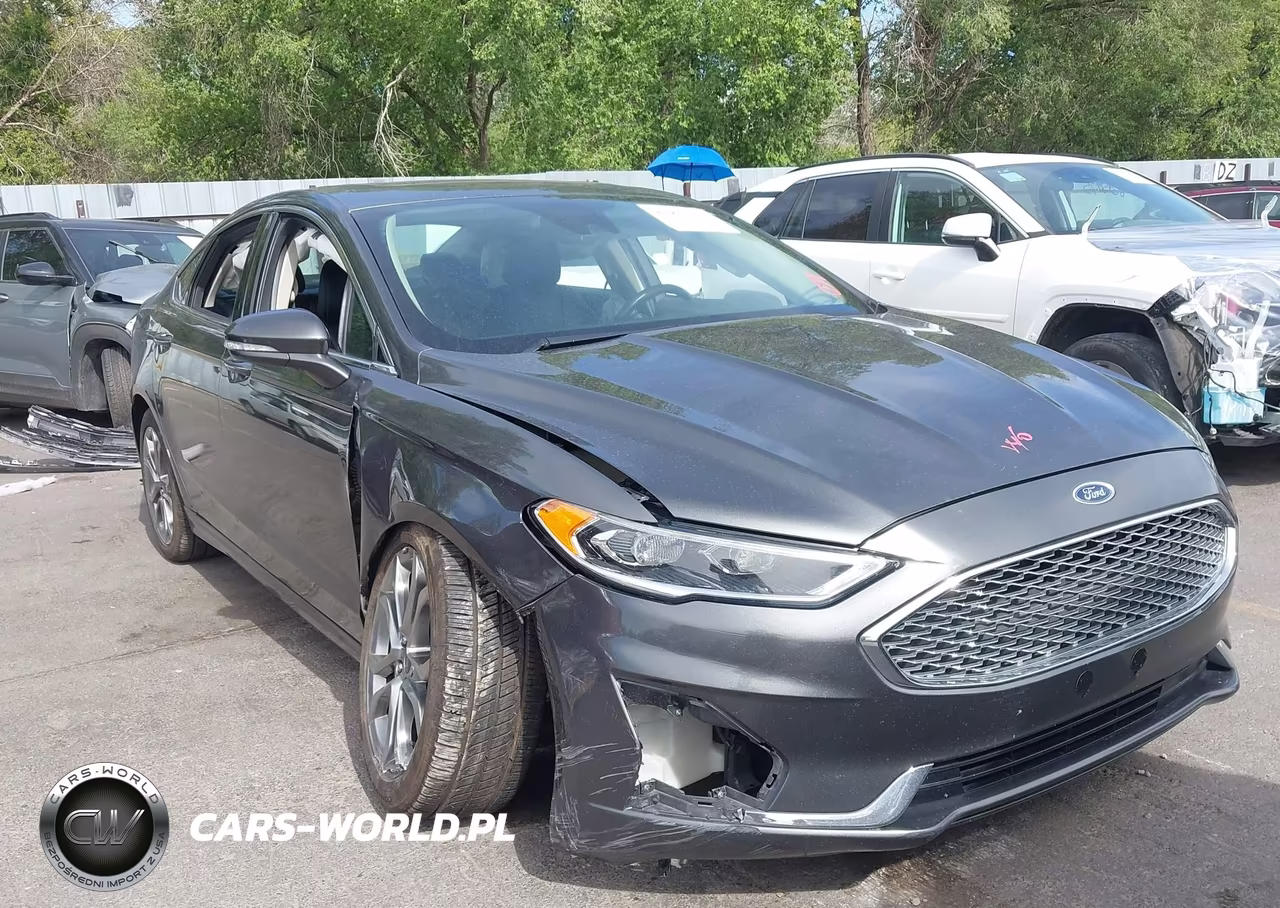 2020 Ford Fusion Hybrid Titanium VIN:3FA6P0RU1LR112828 - 6