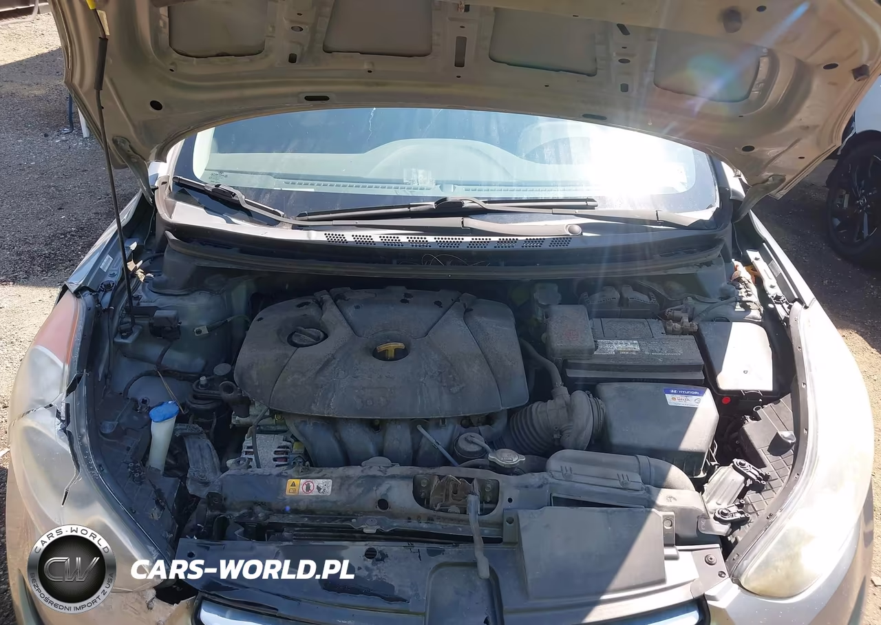 2013 Hyundai Elantra Gls VIN:KMHDH4AE3DU921618 - 10