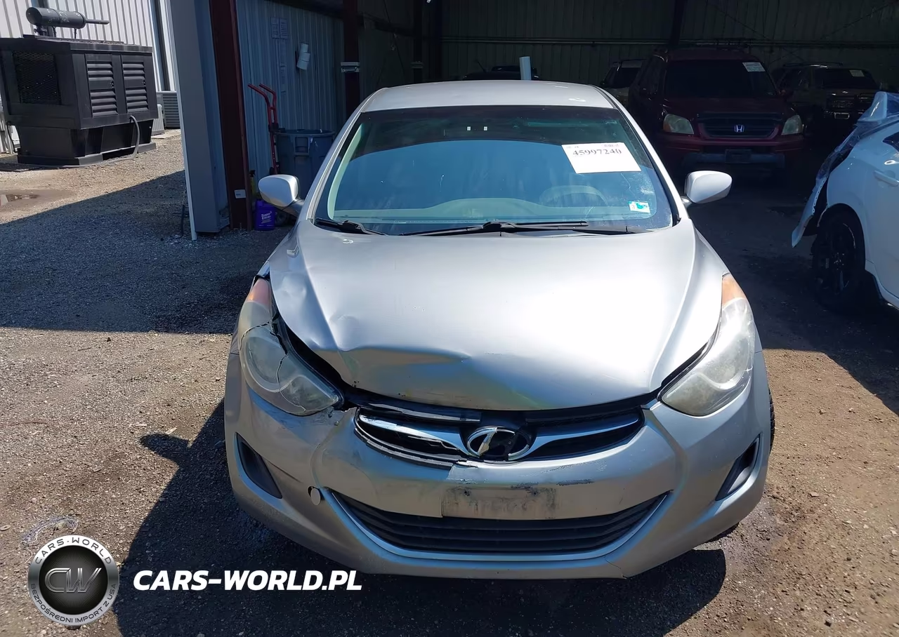 2013 Hyundai Elantra Gls VIN:KMHDH4AE3DU921618 - 12