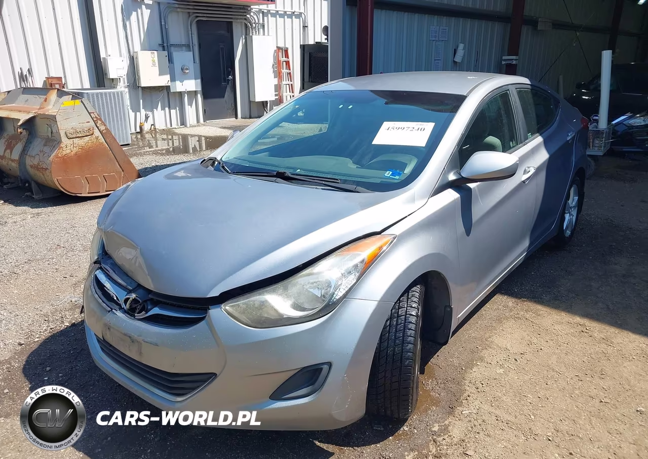 2013 Hyundai Elantra Gls VIN:KMHDH4AE3DU921618 - 2