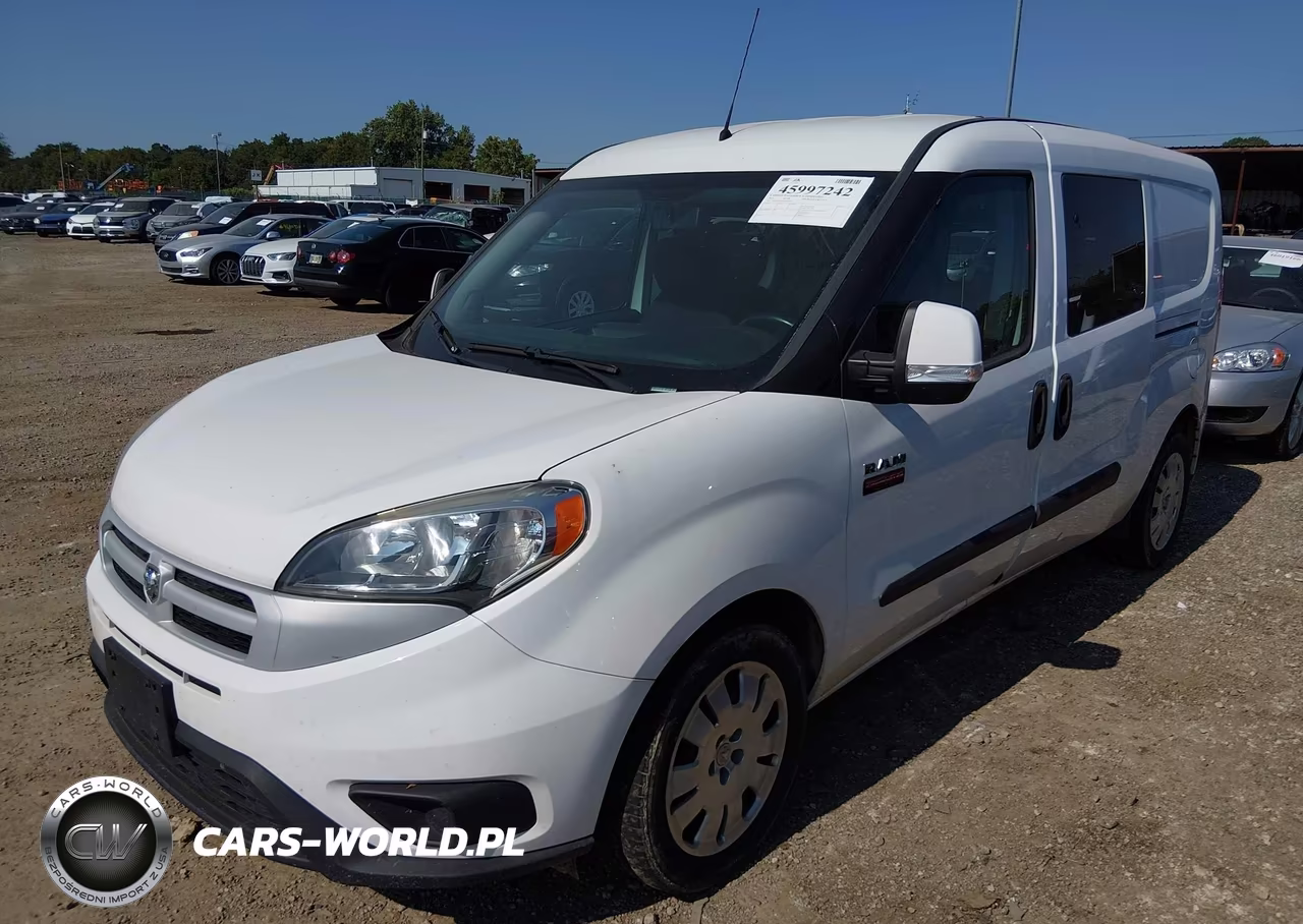 2016 Ram Promaster City Tradesman Slt VIN:ZFBERFBT9G6B19376 - 2