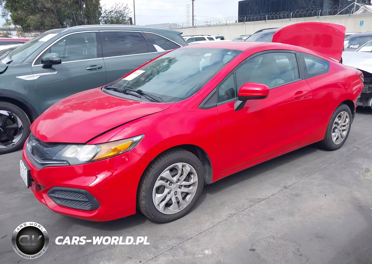 2014 Honda Civic Lx VIN:2HGFG3B52EH525095 - 2