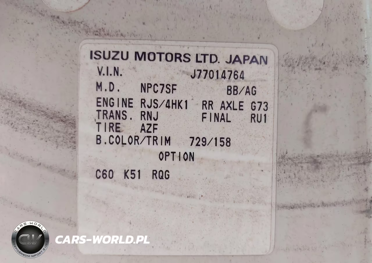 2006 Isuzu W4S042 Npr Hd Reg VIN:JALC4B16767008627 - 8