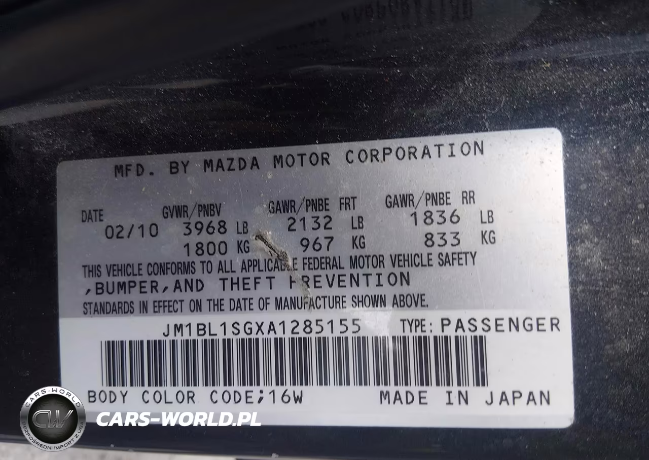 2010 Mazda Mazda3 I Touring VIN:JM1BL1SGXA1285155 - 9