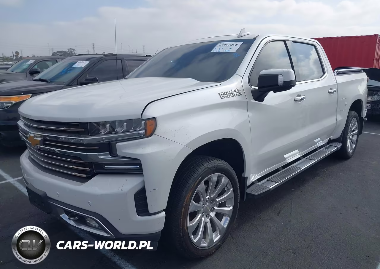 2021 Chevrolet Silverado 1500 4Wd Short Bed High Country VIN:3GCUYHED3MG197929 - 2