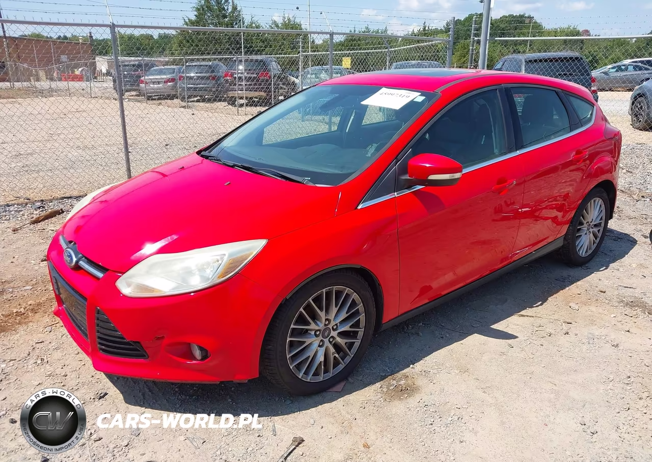 2012 Ford Focus Sel VIN:1FAHP3M23CL140578 - 2