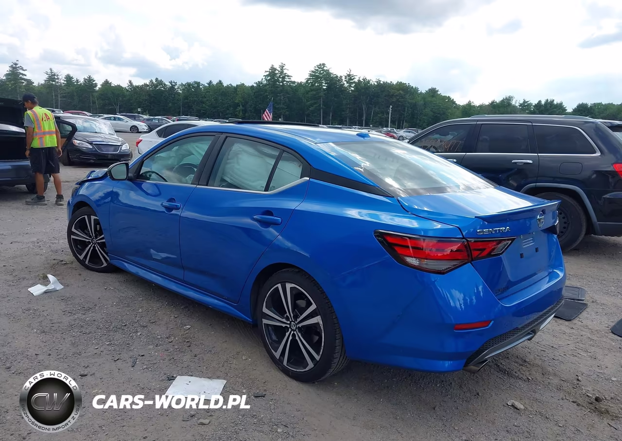 2020 Nissan Sentra Sr Xtronic Cvt VIN:3N1AB8DVXLY287816 - 3