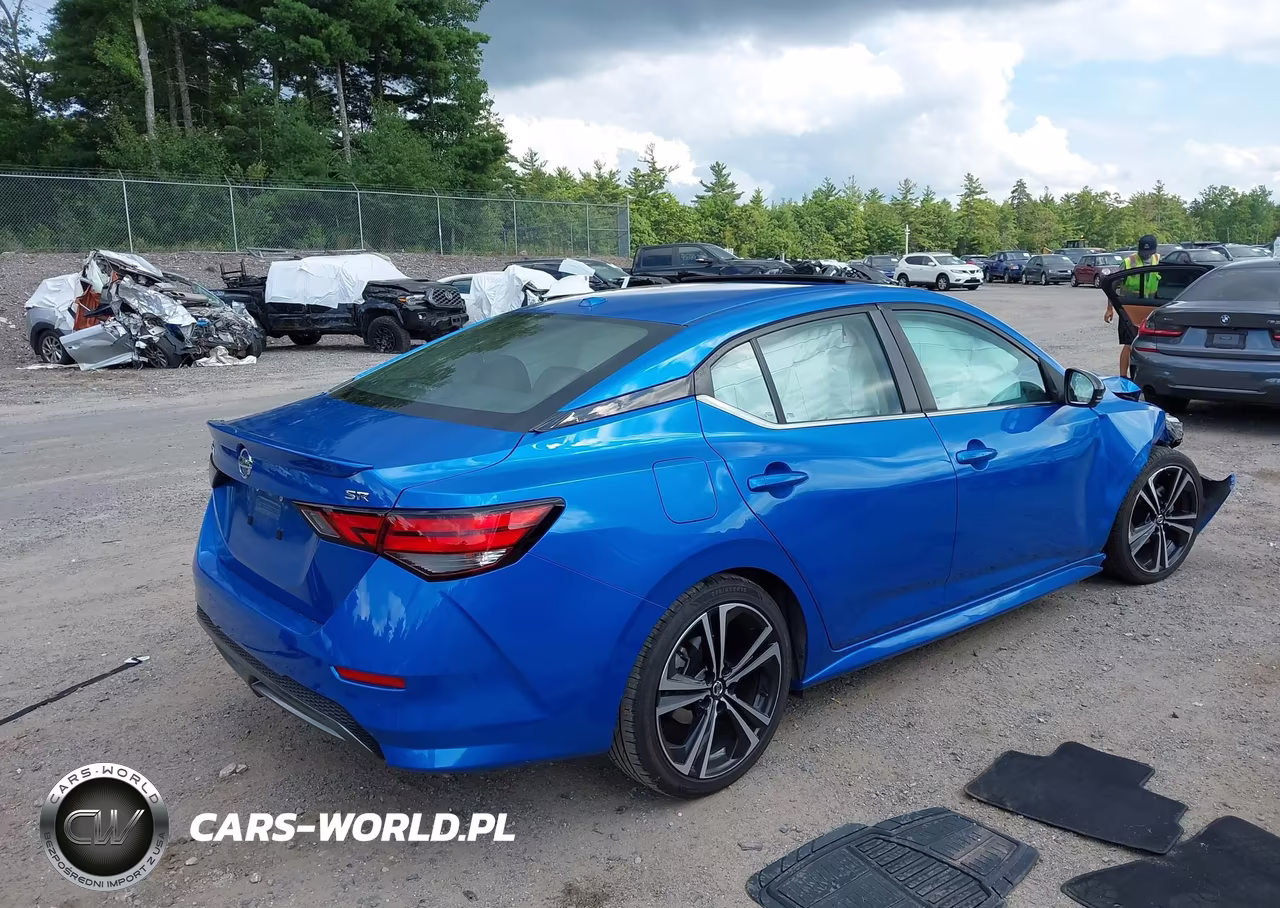 2020 Nissan Sentra Sr Xtronic Cvt VIN:3N1AB8DVXLY287816 - 4