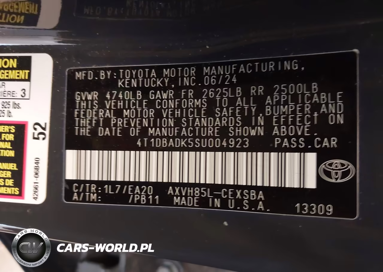 2025 Toyota Camry Se VIN:4T1DBADK5SU004923 - 9