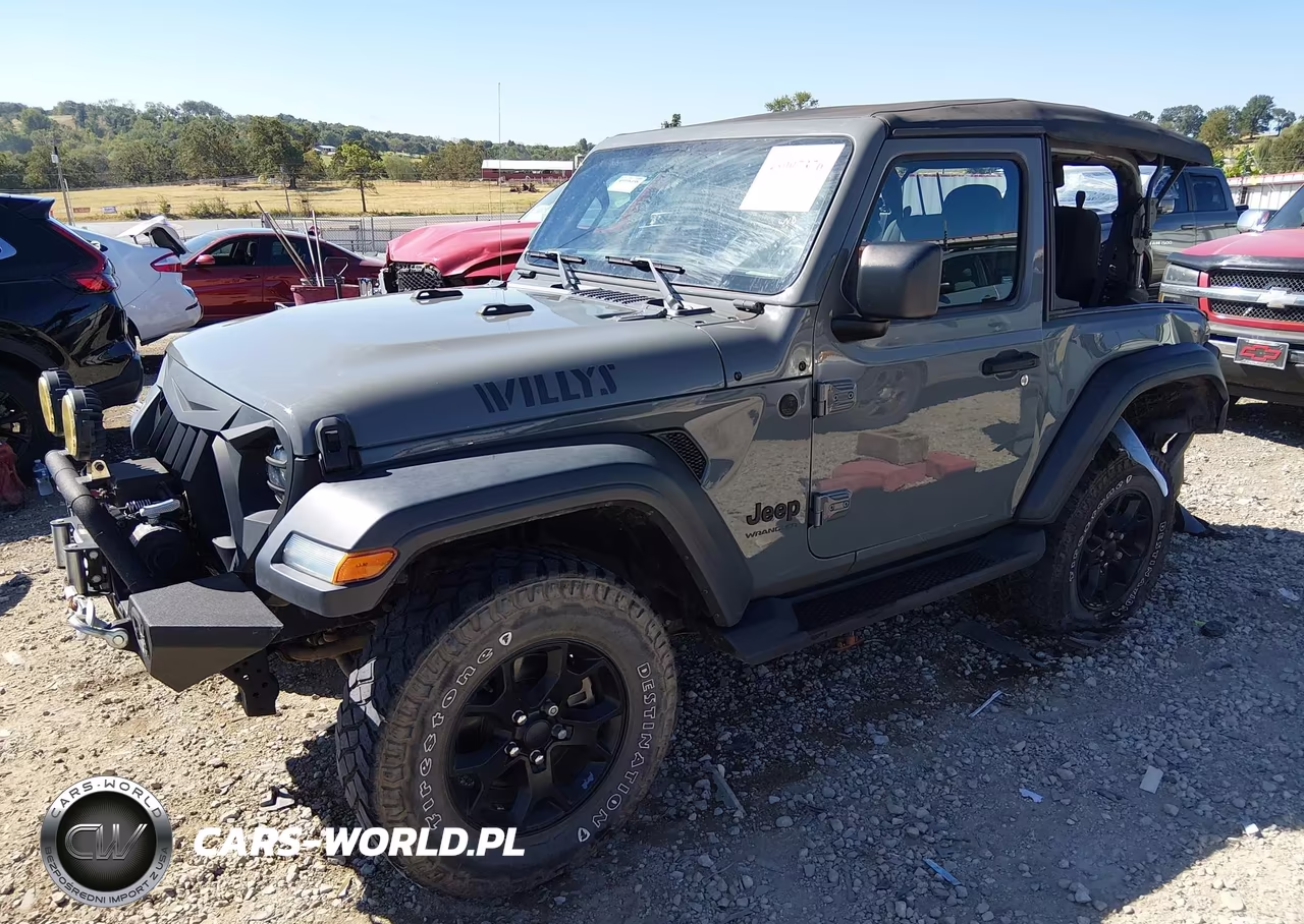 2021 Jeep Wrangler Willys 4X4 VIN:1C4GJXAN3MW671972 - 2