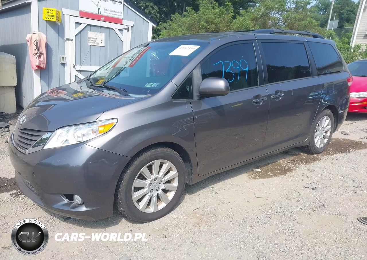 2014 Toyota Sienna Xle 7 Passenger VIN:5TDDK3DC0ES087596 - 2