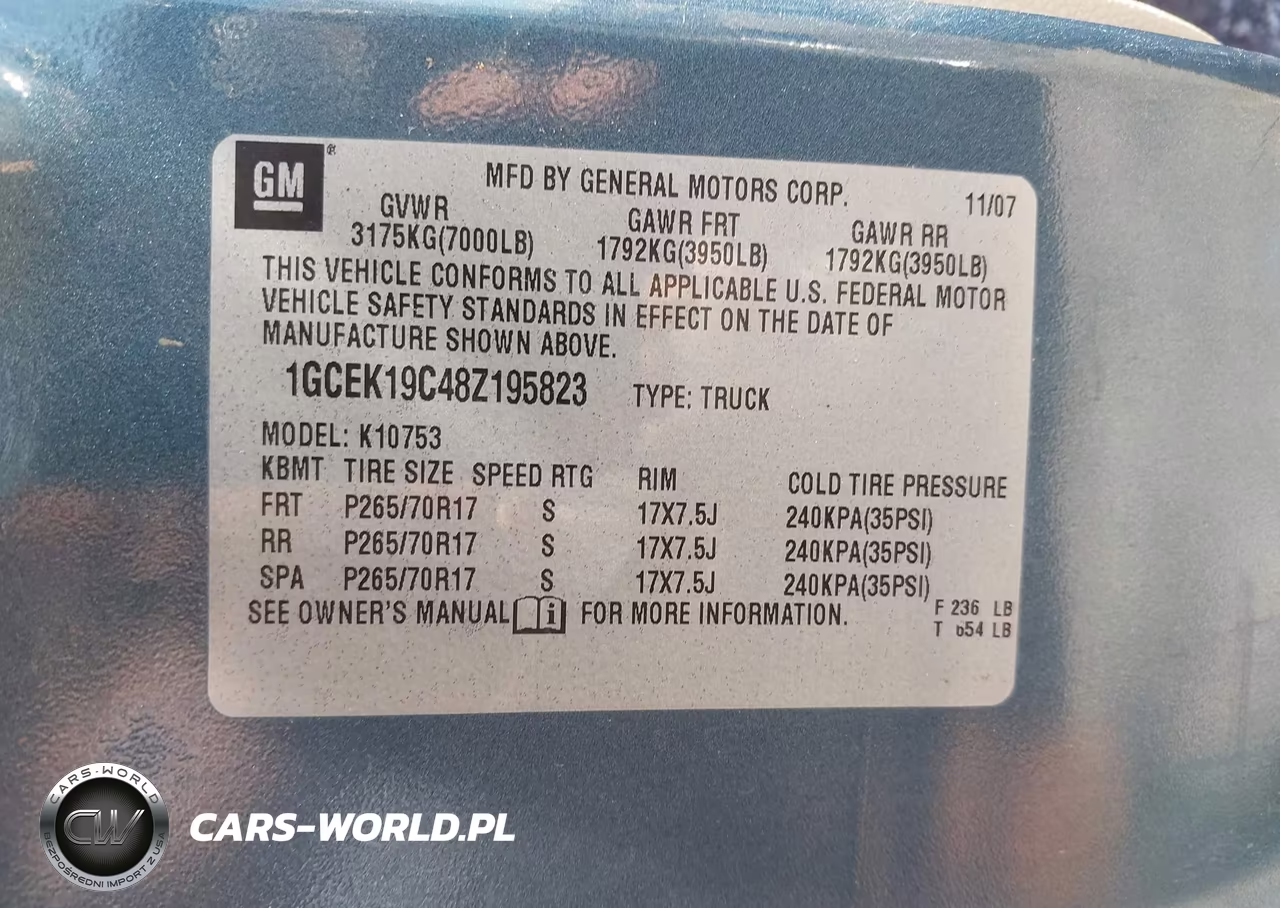 2008 Chevrolet Silverado 1500 Lt1 VIN:1GCEK19C48Z195823 - 9