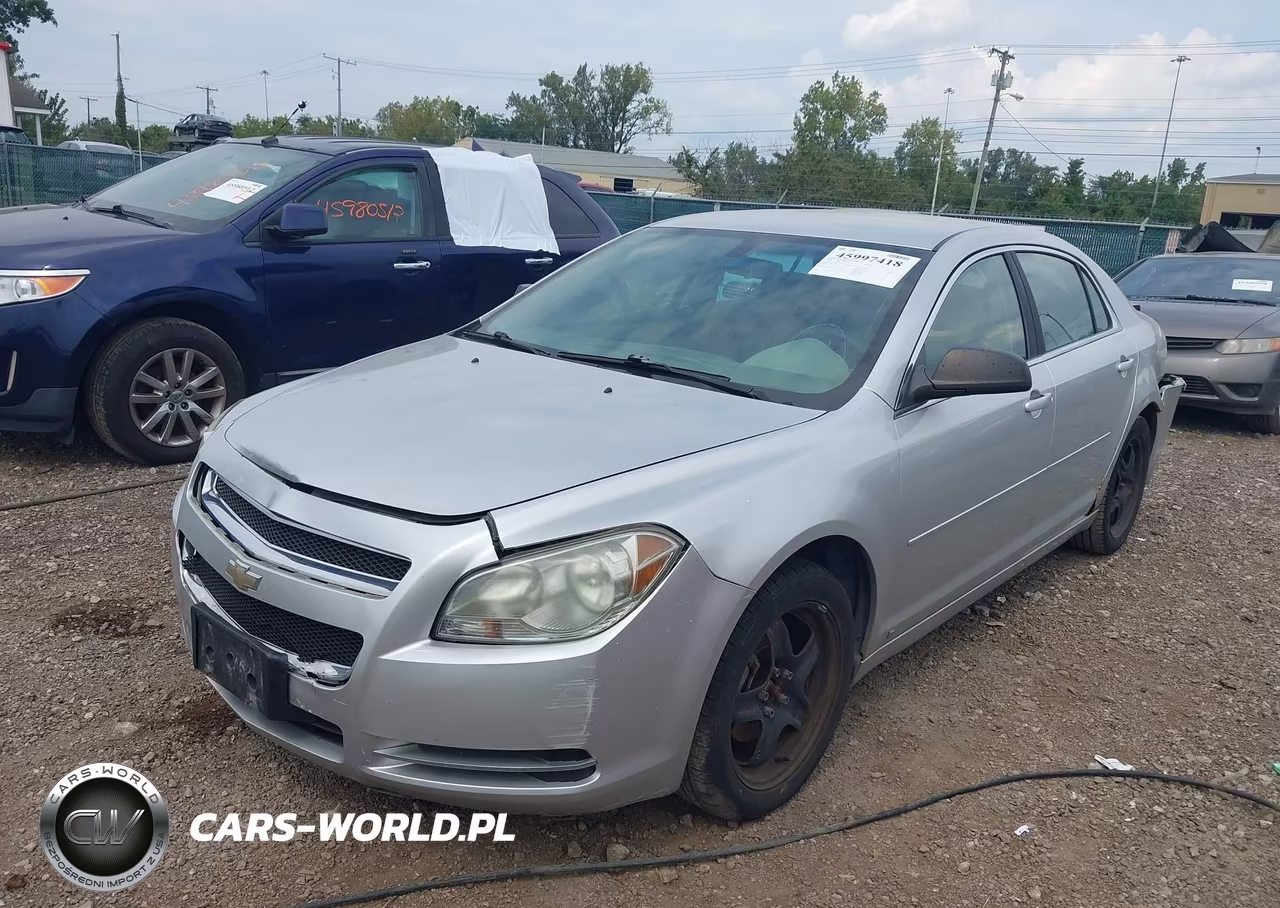 2009 Chevrolet Malibu Ls VIN:1G1ZG57B594231661 - 2