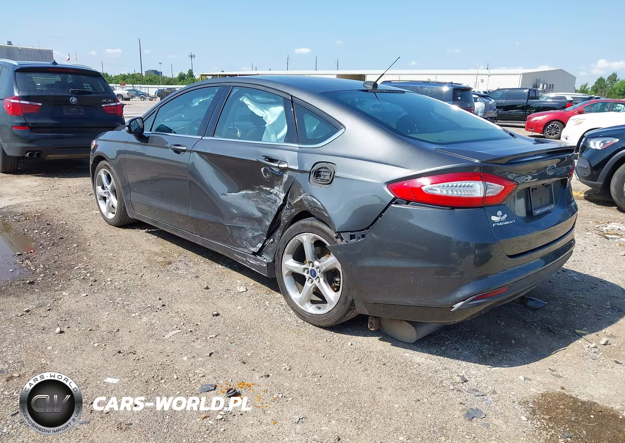 2016 Ford Fusion Se VIN:3FA6P0HD7GR392231 - 3
