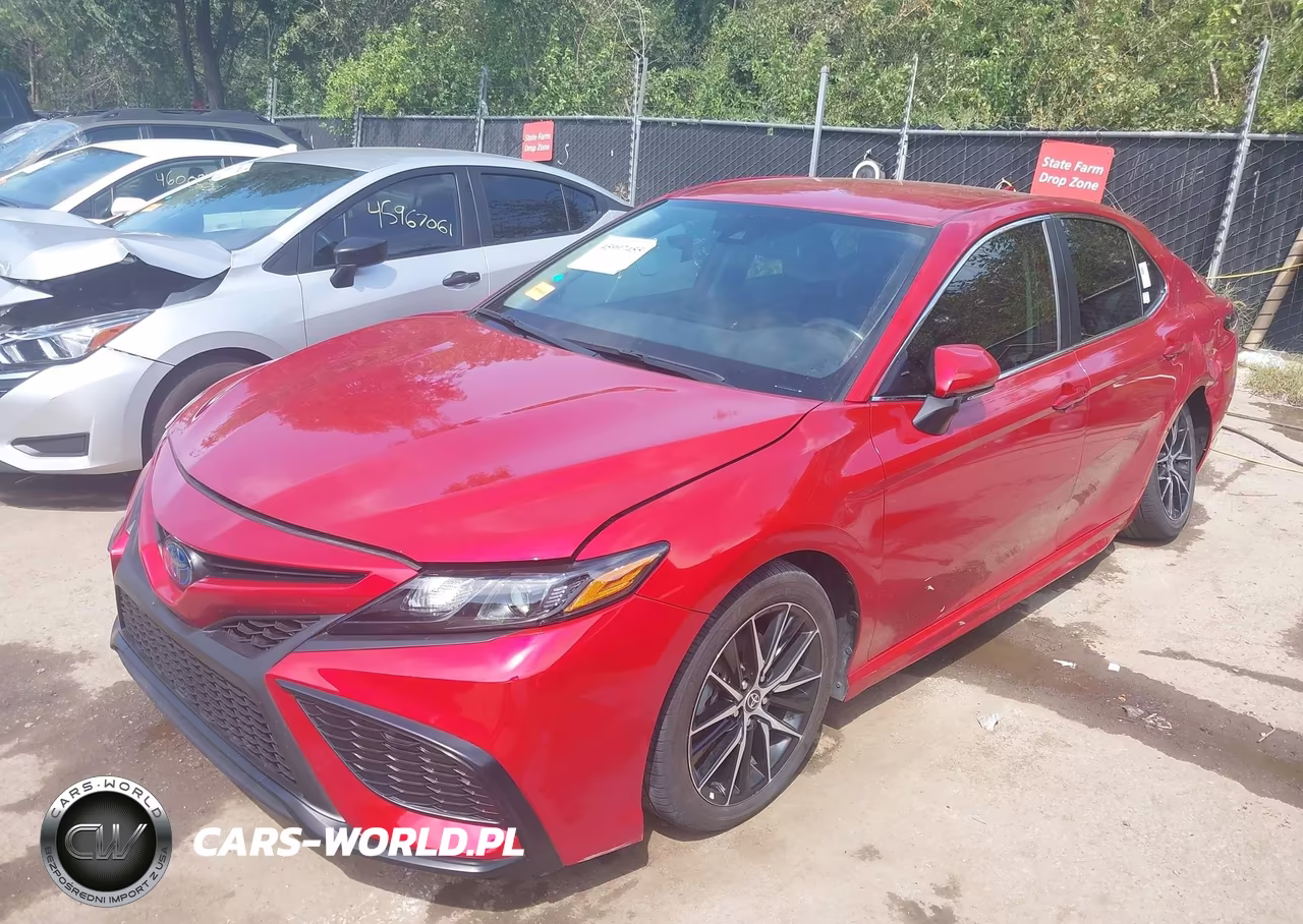 2022 Toyota Camry Se Hybrid VIN:4T1G31AK7NU043645 - 2