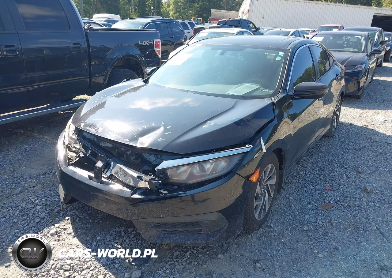2017 Honda Civic Ex VIN:19XFC2F76HE074124 - 2