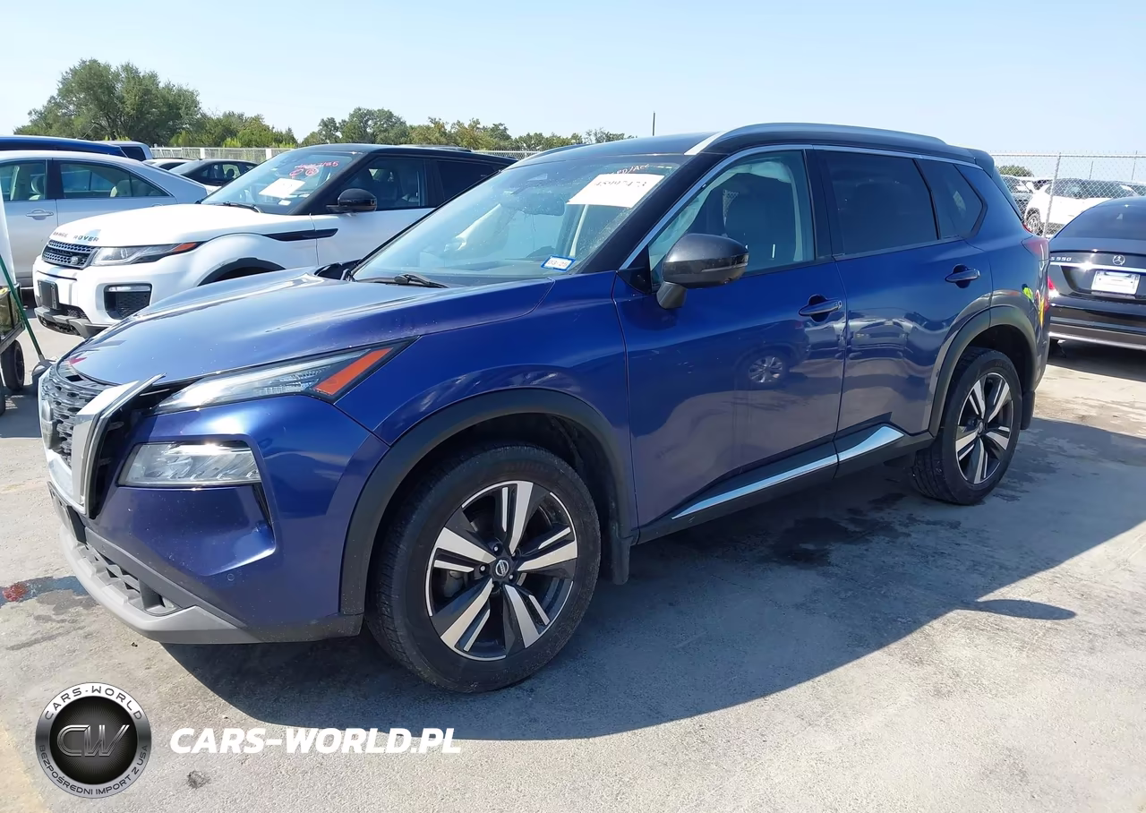 2021 Nissan Rogue Sl Fwd VIN:JN8AT3CA7MW015331 - 2