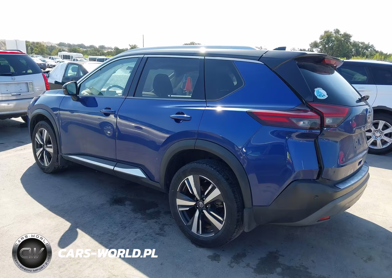 2021 Nissan Rogue Sl Fwd VIN:JN8AT3CA7MW015331 - 3