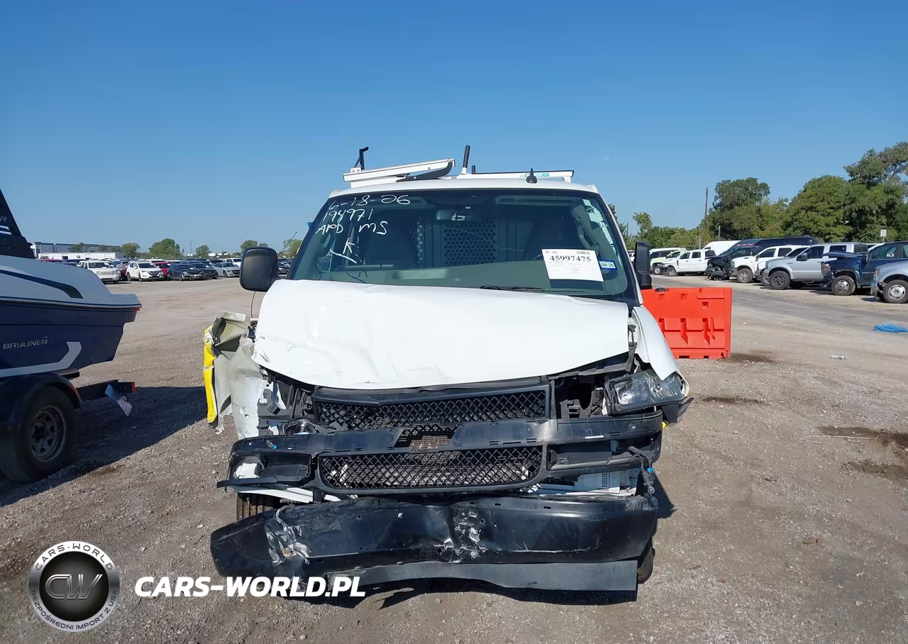 2023 Chevrolet Express Cargo Rwd 2500 Regular Wheelbase Wt VIN:1GCWGAFP2P1180263 - 10