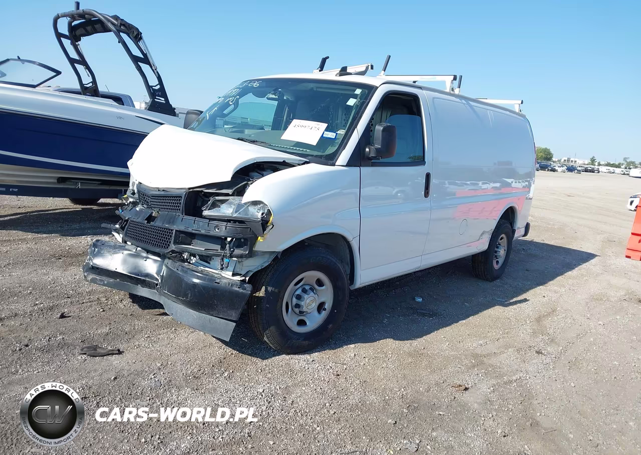 2023 Chevrolet Express Cargo Rwd 2500 Regular Wheelbase Wt VIN:1GCWGAFP2P1180263 - 2