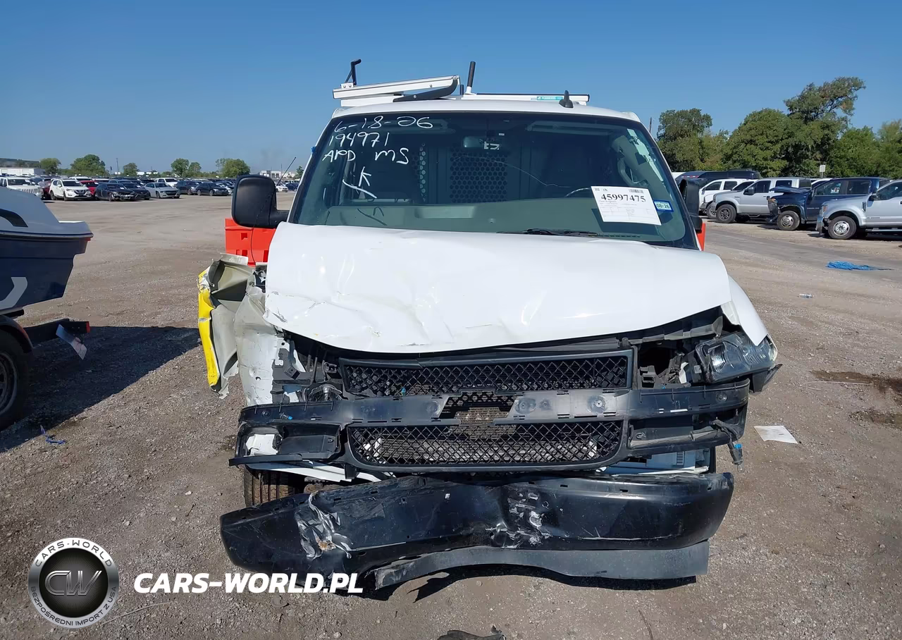 2023 Chevrolet Express Cargo Rwd 2500 Regular Wheelbase Wt VIN:1GCWGAFP2P1180263 - 5