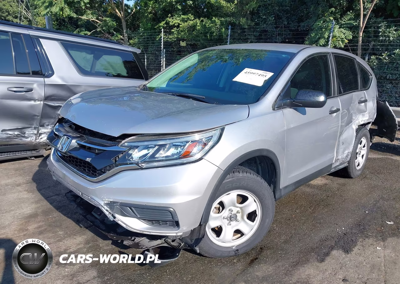 2015 Honda Cr-V Lx VIN:2HKRM3H37FH529727 - 2