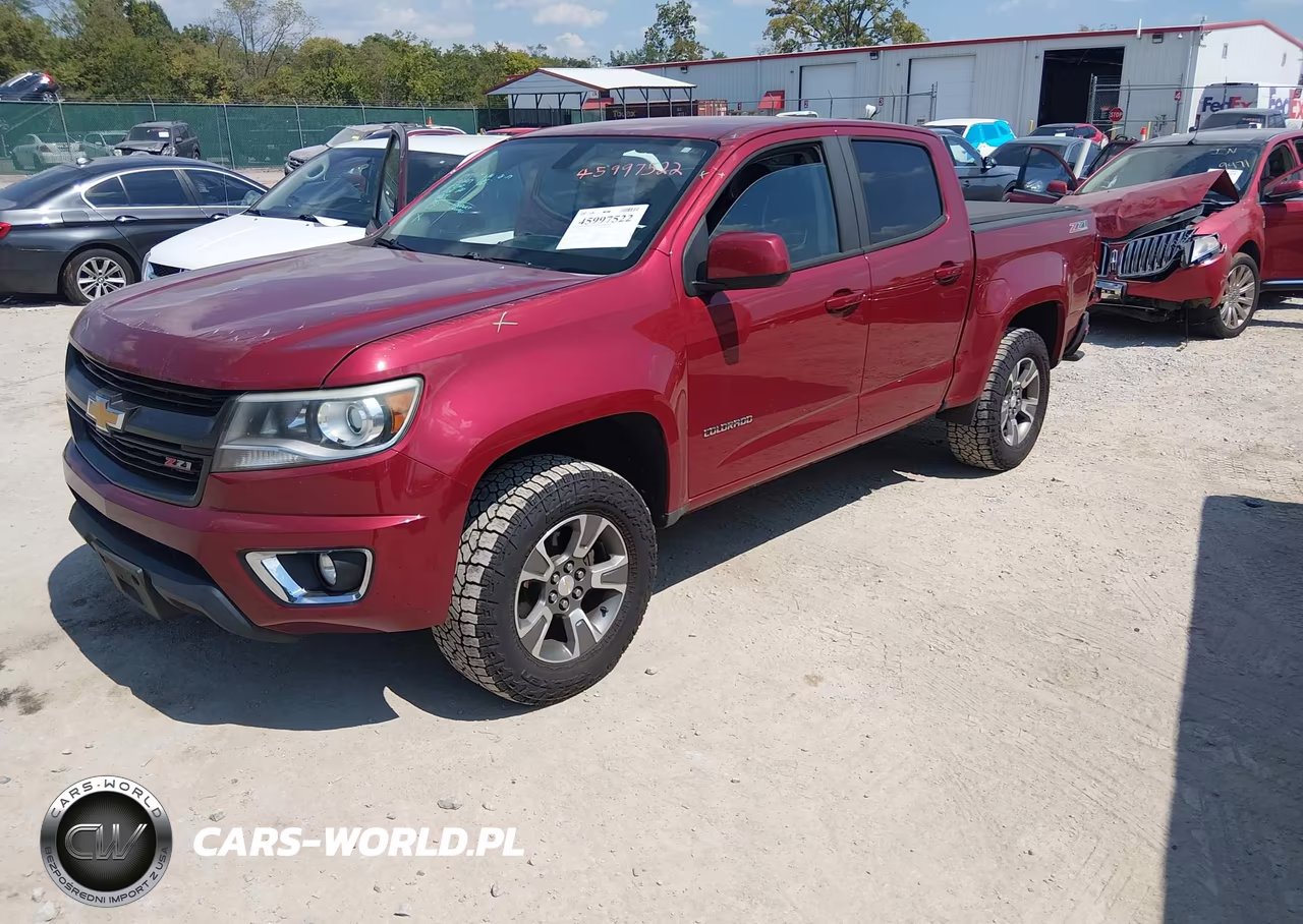 2017 Chevrolet Colorado Z71 VIN:1GCGTDEN0H1214400 - 2