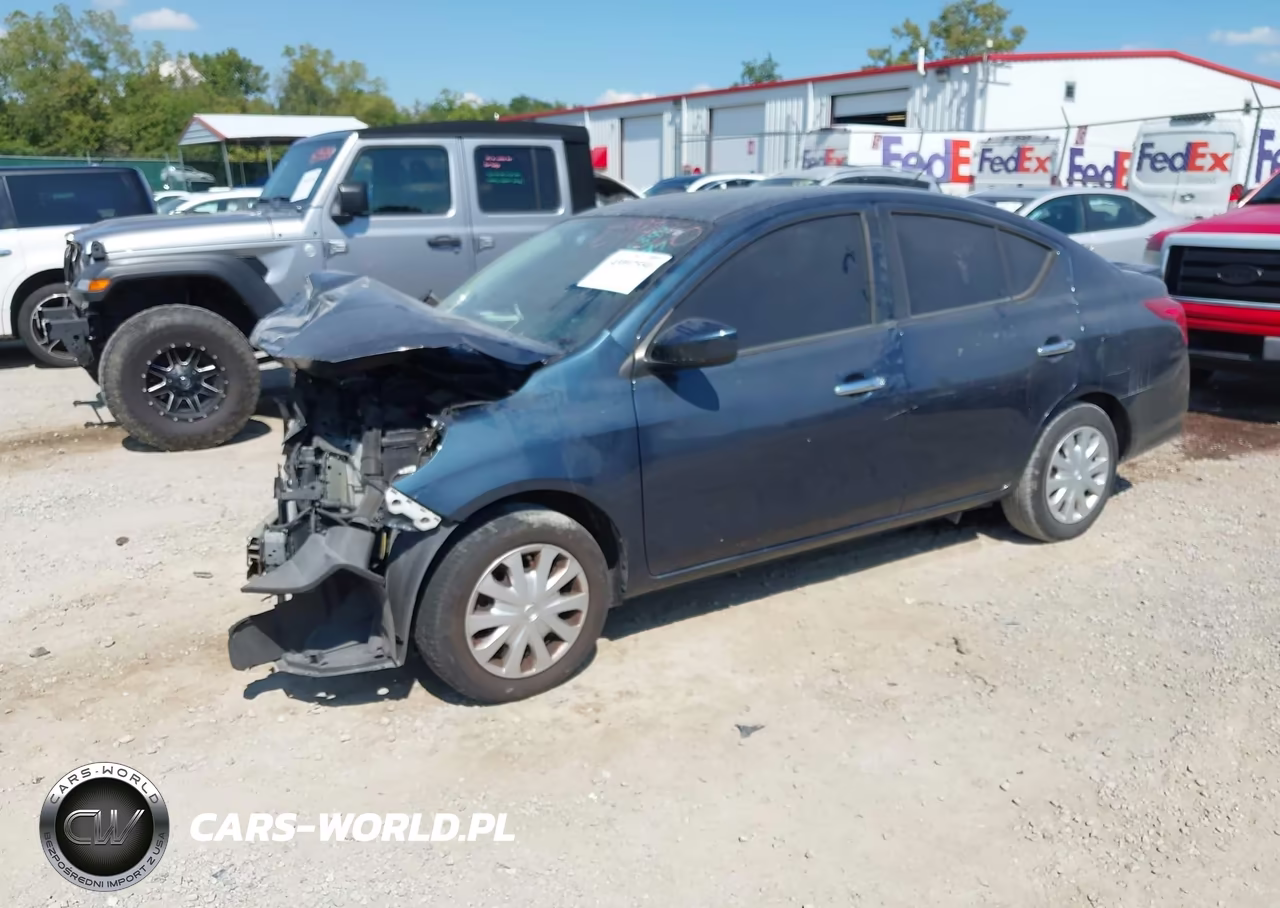 2017 Nissan Versa 1.6 Sv VIN:3N1CN7AP6HL876348 - 2