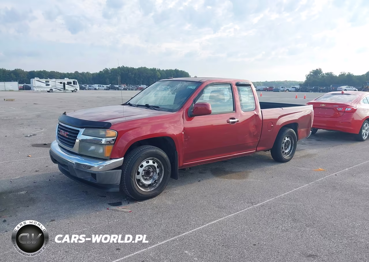 2010 GMC Canyon Sle1 VIN:1GTESCD91A8122539 - 2